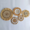 Straw-woven Wall Decoration Round Wall Hanging