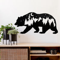 Metal Art Animal Letter Lotus Wall Decoration