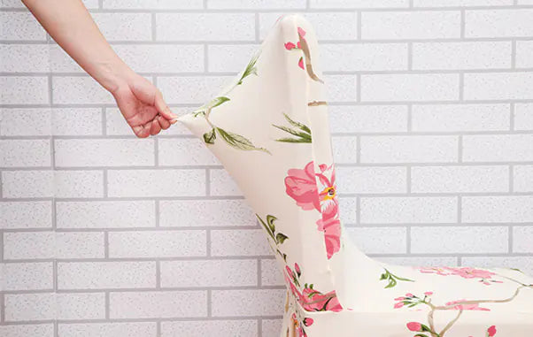 Home Stretch Printed Chair Cover for Dining Chairs