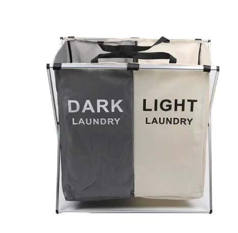 Laundry Basket and Storage Bin Combination