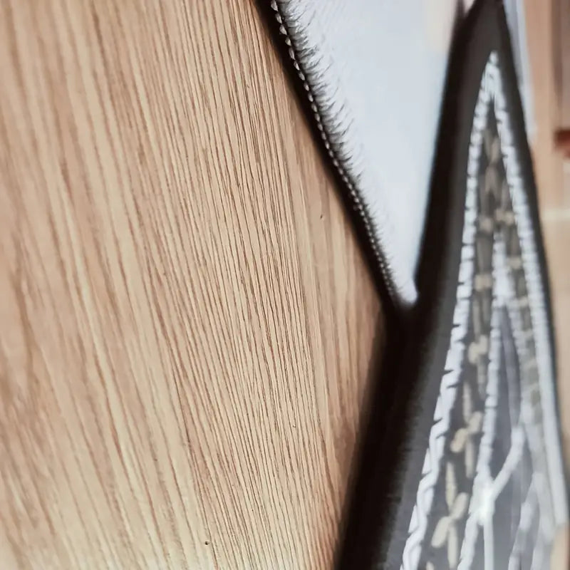 2pcs Non-slip Geometric Gray Kitchen Rugs (Various Sizes)