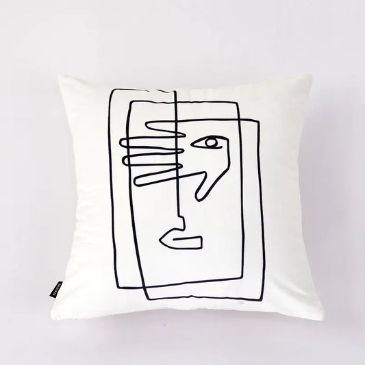 2pcs Velvet Throw Pillows - Nordic Style Home Decor