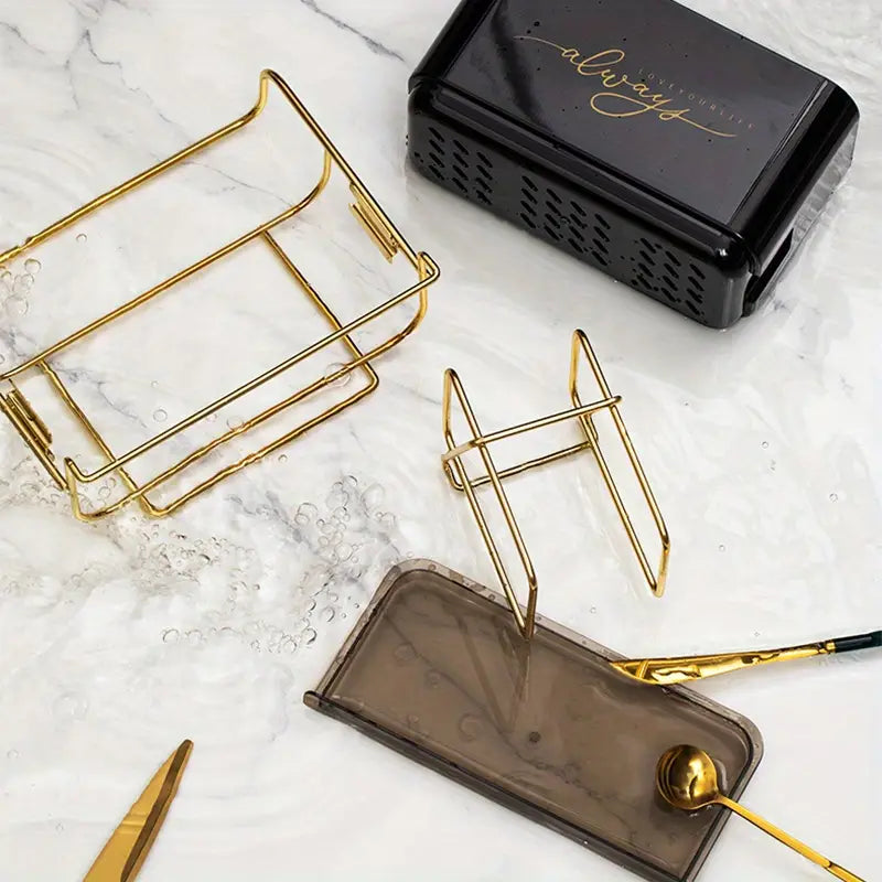 Wall-Mounted Cutlery Storage Box with Drawer Organizer