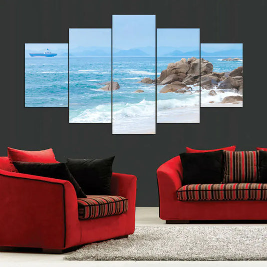 Five-Piece Wall Art Mural