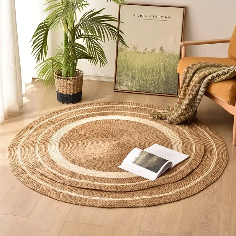 Nordic Style Woven Carpet for Home and Bedroom