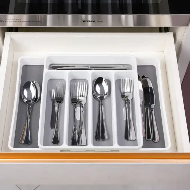 Premium Cutlery Organizer for Kitchen Cabinet (One Piece)