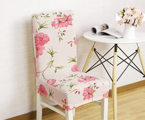 Home Stretch Printed Chair Cover for Dining Chairs