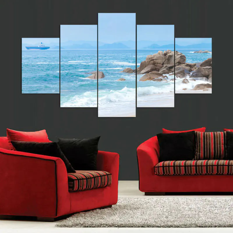 Five-Piece Wall Art Mural