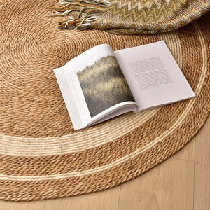 Nordic Style Woven Carpet for Home and Bedroom