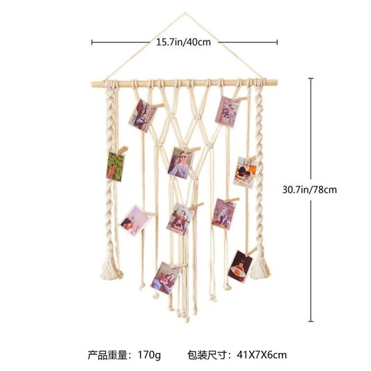 Nordic Style Handmade Woven Tapestry Wall Decor