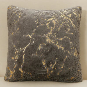 Plush Throw Pillowcase for Living Room Sofa Cushion