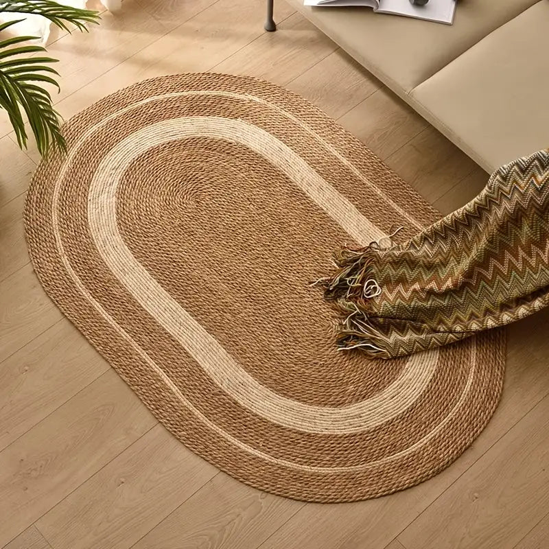 Nordic Style Woven Carpet for Home and Bedroom