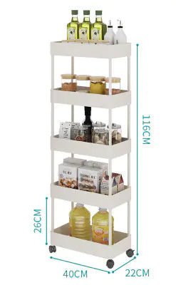 Bathroom and Kitchen Storage Rack Shelf