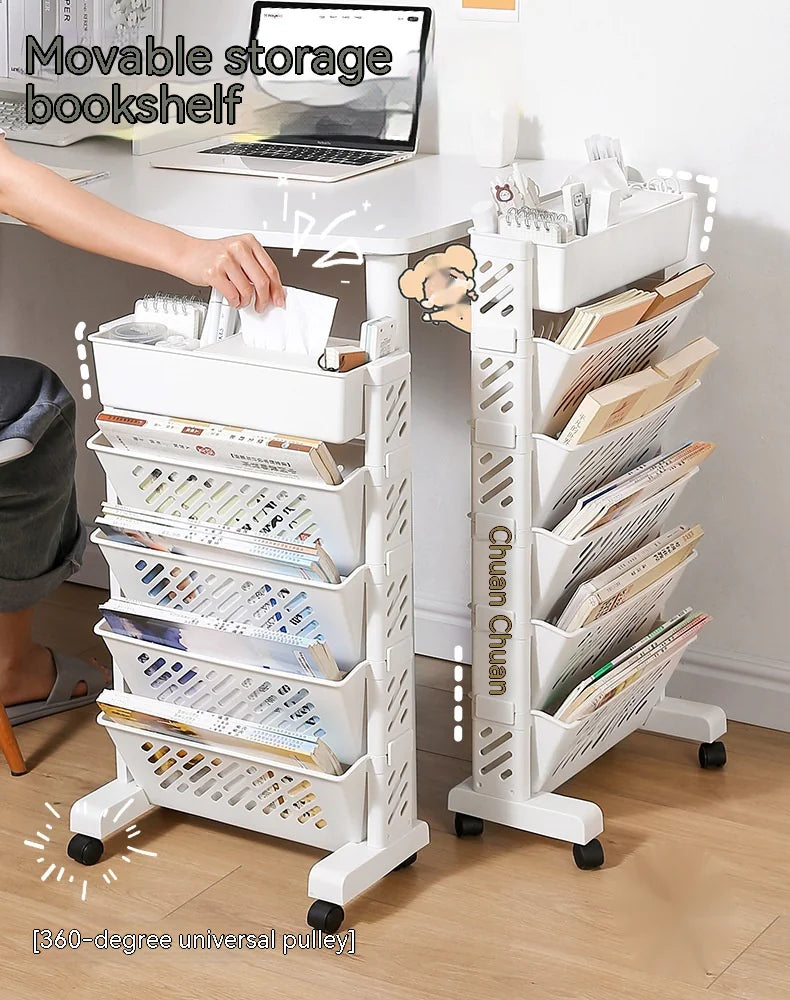 Student Desk Bookshelf Organizer