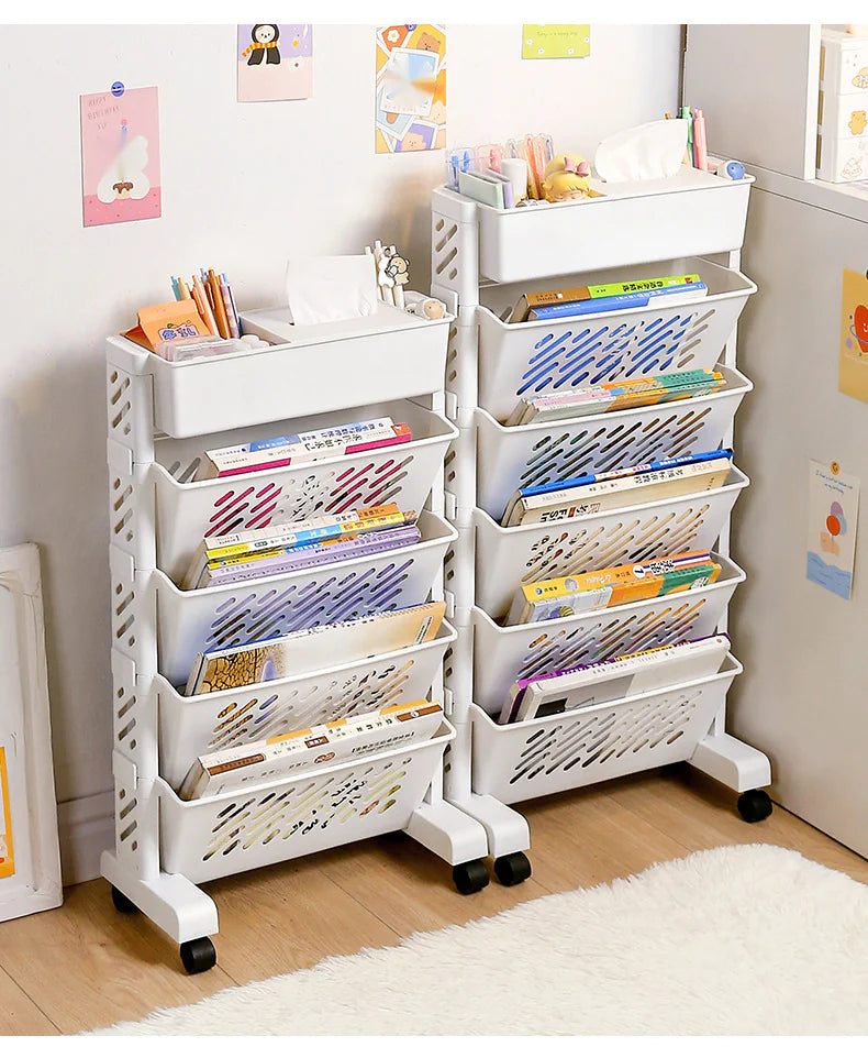 Student Desk Bookshelf Organizer