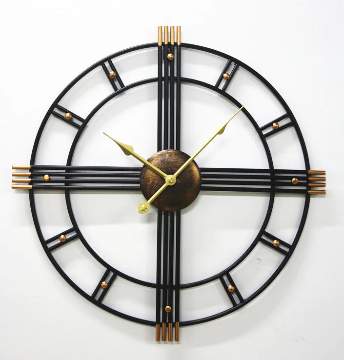 European Style Wall Clock - Decorative Timepiece