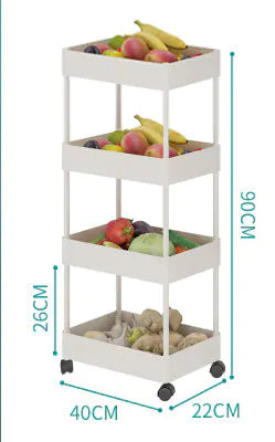 Bathroom and Kitchen Storage Rack Shelf