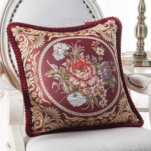 European Style Sofa Cushions and Lumbar Support Pillows