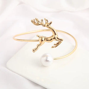 Luxury Pearl Elk Curtain Tieback for Home Decor