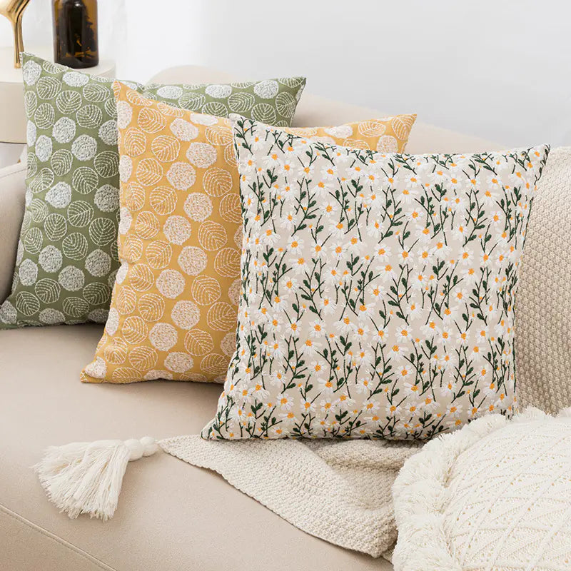 European Style Sofa Cushions and Lumbar Support Pillows