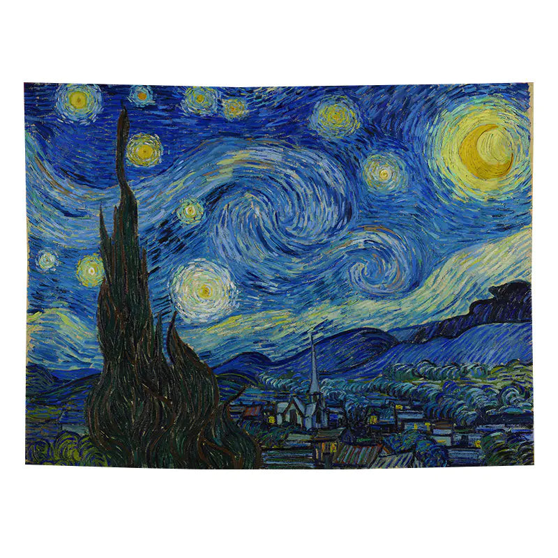 Van Gogh Tapestry for Nordic Decor and Wall Art